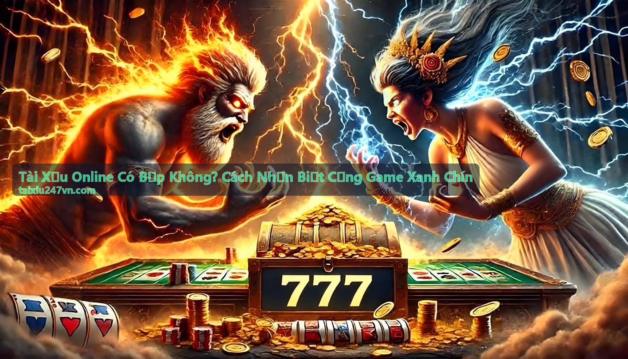 Nhận biết cổng game xanh chín